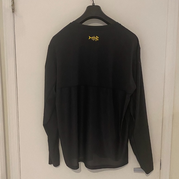 Bassdash Long Sleeve Black Shirt for Men UV Sun Protection UPF 50+ T-Shirt XL - Picture 2 of 4